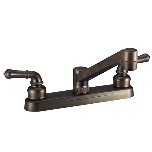 Dura Faucet Classical Two Handle RV Kitchen Faucet For RVs