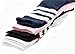 Flyusa 1 Pair Toddlers Children Kids Girls Boys Cotton Bootie Knee High Long Soccer Socks Team Socks for Kids 4-5 Years Old