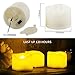 Candle Choice Votive Candles, 48 Pack Flameless LED Flickering Tea Light Battery Operated Flickering Small Tealights for Thanksgiving Wedding Birthday Baby Party Christmas Decor Halloween Decorations