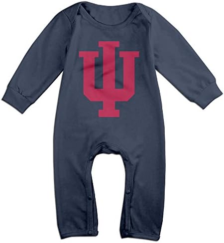 Vinda Cute Indiana University Bloomington Jumpsuit For Newborn Baby Navy Size 24 Months