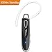 300H Standby Bluetooth Earpiece with Mic, Yuwiss Wireless Cell Phones Car Headset with 20 Hours Hands-free Call for iPhone Samsung All Smart Phones (Black)