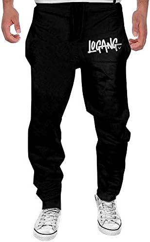 Logang Parrot Logo Men's Fashion Personality Sweatpants