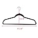 Tangkula 60 Pack Velvet Hangers for Women Men Non-Slip Velvet Natural Shoulder Shape Suit Shirts Pants Hangers with 360 Degree Swivel Hook & Groove Space Saving Slim Design Multicolor Durable Clothes