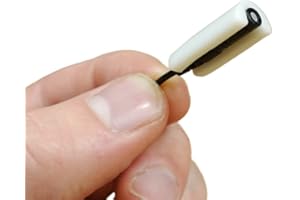 URSA STRAPS MiniMount for RODE Lavalier/Lavalier GO. Slim, Low-Profile and Made from Hardened Plastic. Hand-Finished for Smoothness. Includes 5x Hypoallergenic MiniMount Stickies (White)