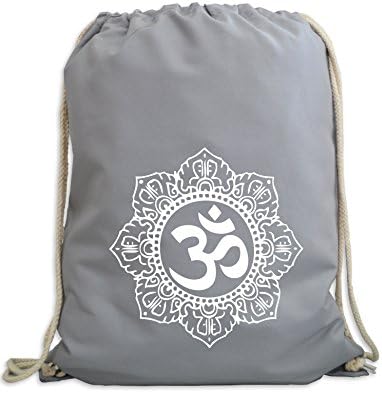 Bath Embroidery Size – Gym Bag With German Text 'Esoteric Buddhism Yoga – Jainas Om Hinduism Collection Egebag/Gym Bag/Sports Bag/Gym Bag