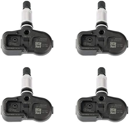 Wireless Tire Pressure Monitoring System (TPMS) - 4 pcs PMV-107J for Toyota, Scion, Lexus 42607-33021, 42607-33011, 42607-06011, 42607-0E011, FCC - PAXPMV107J Replacement