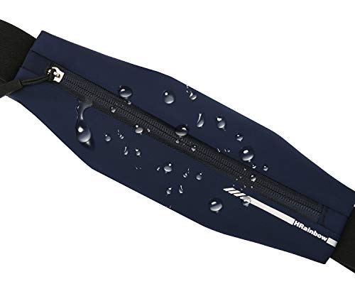 HRainbow Running Belt Bag Waterdicht voor Vrouwen Mannen Slanke Taille Pack Riem voor Draagtelefoons Tot 7.5 inch… - Image 5