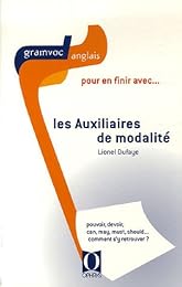 Les  auxiliaires de modalité