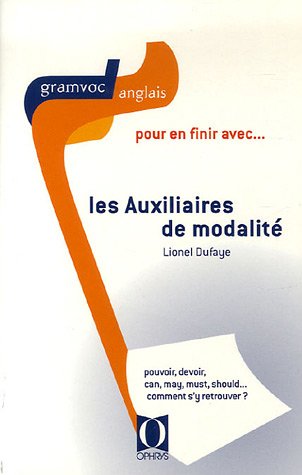 Les  auxiliaires de modalité