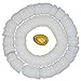 47 White Plastic Easter Eggs + 1 Surprise Golden Egg Set