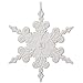 Hallmark Keepsake Christmas Ornament 2018 Year Dated, Snowflake, Porcelain