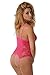 Velvet Kitten by Lingerie Sexy Pink Hotness Teddy