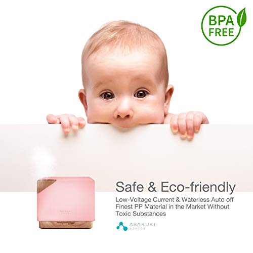 ASAKUKI Smart WiFi Essential Oil Aromatherapy Diffuser&Easy Connect with Alexa and Google Home Phone App Voice Control… - Image 5