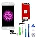 FFtopu iPhone 7 Plus Screen Replacement Kit, LCD Display and 3D Touch Screen Digitizer Replacement Full Assembly with Repair Tools for iPhone 7 Plus Screen White 5.5 inch
