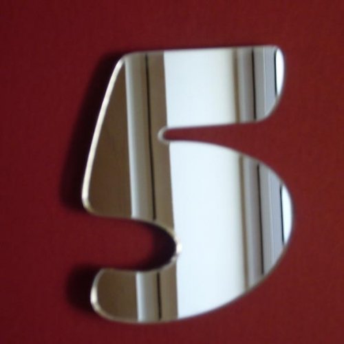 Super Cool Creations Number 5 Mirror - 45cm