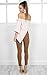 Relipop Women's Off Shoulder Tops Fashion Shirt Casual Strapless Blouses (Medium, Apricot)