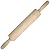 Rolling Pin - Classic Wood - Ideal for Baking Needs - Professional Dough Roller - Used by Bakers & Cooks for Pasta, Cookie Dough, Pastry, Bakery, Pizza, Fondant, Chapati - 16.5 inches by 2.2 inches
