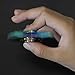 Teclan Fidget Spinner, Tri Fidget Hand Spinner, Ultra Fast Bearings Fidget Toys, Great Gift for ADD, ADHD, Anxiety and Autism Adult Children, Aluminum Alloy, Rainbow Color, US Seller in USA