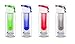 Bonison 24 OZ Tritan Fruit Infuser Water Bottle, Leak Proof Folded Handle Bottle for Fruity Water, Juice, Iced Tea, Lemonade, Soda and More. BPA Free.