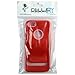 iPhone SE Case, iPhone 5S Case, iPhone 5 Case, CellJoy [Slim Clip] (Red) Protective Hybrid Armor TPU Phone Cover Skin with Belt Clip / Credit Card / Money Clip