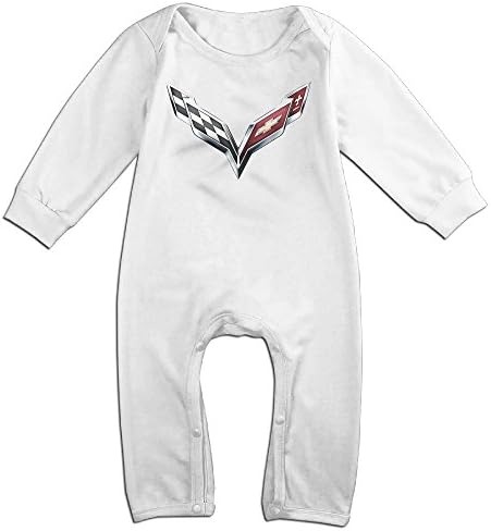 Corvette Logo Baby Onesie Romper Jumpsuit Bodysuits