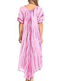 Sakkas Melika Tie Dye Vestido de café