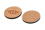 WOODEN ACCESSORIES CO Wooden Coaster Set With Laser