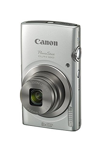 Canon-PowerShot-ELPH-180-Digital-Camera-Silver-with-32GB-Memory-CANON-PSC-2070-CASE-DIGITALUNIVERSE-CLOTH