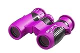 BlueCabi Shock Proof 8x21 Kids Binoculars - High Resolution Real Optics Childrens Compact Binocular Set - Great for Science, Bird Watching, Outdoor Play, Travel, and Gifts for Boys & Girls