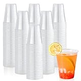 Lilymicky [450 Pack] 12 oz Clear Plastic Cups, Cold