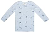 Bamboo Long Sleeve Tops - Blue Space