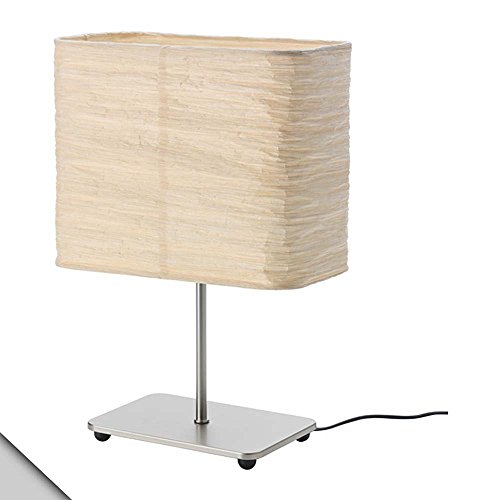 IKEA MAGNARP Table lamp, natural 14" + E12 LED bulb Buy Online in
