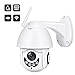 2020 Upgraded Full HD 1080P Security Surveillance Cameras Outdoor Waterproof Wireless PTZ Camera with Night Vision - IP WiFi Cam Surveillance Cam Audio Motion Activated (White)