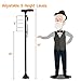 BigAlex Folding Walking Cane with LED Light,Pivoting Quad Base,Adjustable Walking Stick with Carrying Bag for Man/Woman (Alloy Base)