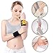 Oguine 1 Pair Tourmaline Magnetic Self-Heating Therapy Wrist Brace Sports Sprain Forearm Protection Wrist Belt Outdoor Indoor Accessories