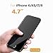 Ultra Slim iPhone 6 6s 7 8 Battery Case 2600mAh, Elzle Portable Charging Case, Rechargeable External Battery Power Charger Protective Charger Case for iPhone 6 6s iPhone 7 8 (4.7 Inch)