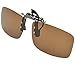 Besgoods Polarized Clip-on Flip up Sunglasses Metal Clip Lenses Glasses for Driving Fishing Cycling Outdoor Sport