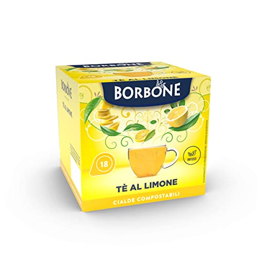 Caffe Borbone Citroen Thee - 72 Pods (4 verpakkingen van 18) - ESE System
