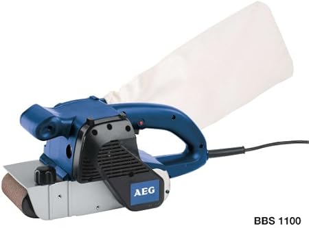 Aeg Bbs 1100 Ponceuse A Bande Amazon Fr Bricolage