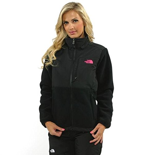 Women's The North Face Pink Ribbon Denali Jacket Recycled TNF Black Size Small