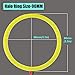 Everbright 2-Pack【 90MM 3.54″,12V White Car Angel Eye 】 COB Light Halo Circle Ring Head Light Lamp for BMW Benz Headlight