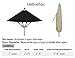 Protective Covers 1174-TN Weatherproof Umbrella Cover, Fits umbrellas 8.5 x 11 Feet, Tan