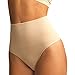 SAYFUT Women Waist Cincher Girdle Tummy Slimmer Sexy Thong Panty Shapewear Nude US 10-12/Waist 30.5