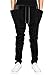 HEMOON Mens 2 Tone Color Outdoor Harem Running Jogger Bottom Pants