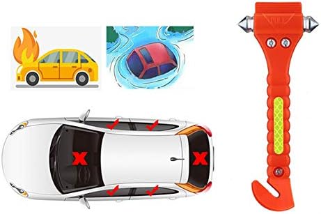 Amazon 緊急脱出ハンマー 安全ハンマー ハンマー 車 緊急セット 脱出用ハンマー 自動車緊急脱出 防災グッズ車 避難対策 窓ガラス割る シートベルトカッター レスキューハンマー 緊急ライフハンマー 車 窓ガラス ハンマー 車用家用 常備品 夜光加工 2個セット 緊急