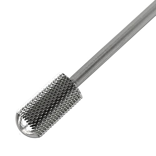 Pana Brand Professional SILVER F (FINE)Smooth Round Top Large Dome Top Barrel Carbide Bit 3/32" Shank Size