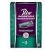 Poise Impressa Incontinence Bladder Supports for Bladder Control, Size 3, 10 count, Pack of 4