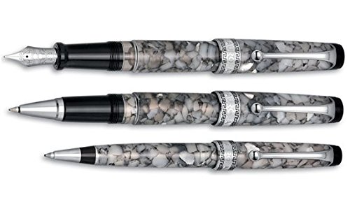 AuroraOptima Nero Perla Fountain Pen (Broad)