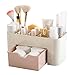 Makeup Organizer Cosmetic Storage, Saving Space Desktop Comestics Makeup Storage for Brushes Palettes Lipsticks