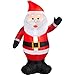 Gemmy Inflateables Holiday G08 38447 Air Blown Outdoor Santa Decor